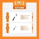 Ver imagem 2 de Conjunto Chá e Sobremesa Leme 36 Peças Lâminas Aço Inox Cabo Preto PBAG - Tramontina