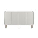 Ver imagem 2 de Buffet para Sala de Jantar com 4 Portas e Pés Champanhe Arcadia