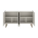 Ver imagem 3 de Buffet para Sala de Jantar com 4 Portas e Pés Champanhe Arcadia