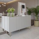 Ver imagem 1 de Buffet para Sala de Jantar com 4 Portas e Pés Champanhe Arcadia