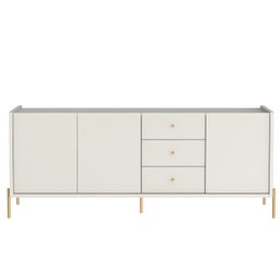 Buffet Moderno com Gavetas e Pés de Aço Jasper - 2