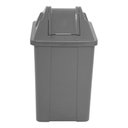 Ver imagem 2 de Cesto Quadrado Com Tampa Vai-vem 25l (q25):Azul