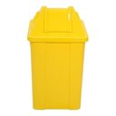 Ver imagem 7 de Cesto Quadrado Com Tampa Vai-vem 25l (q25):Azul