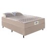 Cama Box Casal Colchão Molas Vibe 138x188x58cm Gazin Bege - 1