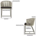 Ver imagem 2 de 8 Cadeiras de Jantar Área Noronha Fendi E9 Trama Original Rami