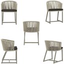 Ver imagem 5 de 8 Cadeiras de Jantar Área Noronha Fendi E9 Trama Original Rami