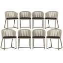 Ver imagem 1 de 8 Cadeiras de Jantar Área Noronha Fendi E9 Trama Original Rami