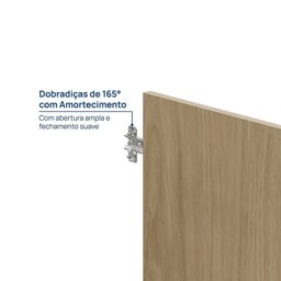 Kit Porta Módulo Canto Reto 120cm Frame Cabecasa Madeiramadeira - 5