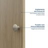 Conjunto de Portas para Guarda Roupa Módulo Canto Reto 119,5cm Frame CabeCasa MadeiraOriginals - 4