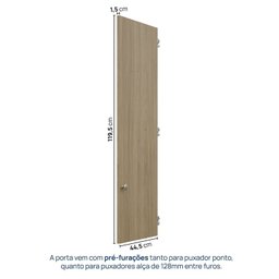 Kit Porta Módulo Canto Reto 120cm Frame Cabecasa Madeiramadeira - 3