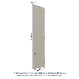 Kit Porta Módulo Canto Reto 120cm Frame Cabecasa Madeiramadeira - 3