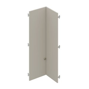 Kit Porta Módulo Canto Reto 119,5cm Frame CabeCasa MadeiraMadeira