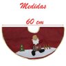 Saia para Árvore de Natal Temática Papai Noel 60cm - 2