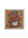 Ver imagem 1 de Kit Pintura Diamante Diy 5d Infantil com Moldura Porta Retrato Branco Navajo