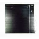 Ver imagem 3 de Persiana Horizontal 25mm Alumínio Crisdan Largura 2,20 X 1,40 Altura Preta