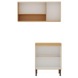 Conjunto Modulado para Lavanderia 3 Peças Cm0064 Linha Acquaflex Genialflex - 2