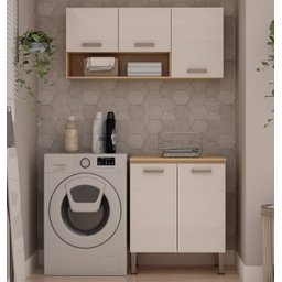 Conjunto Modulado para Lavanderia 3 Peças Cm0064 Linha Acquaflex Genialflex - 4