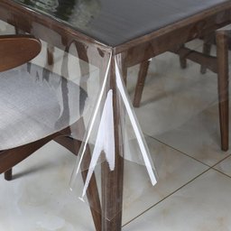 Toalha Mesa Plastico Transparente Pvc 4,00x1,40 - 0,15mm - 1