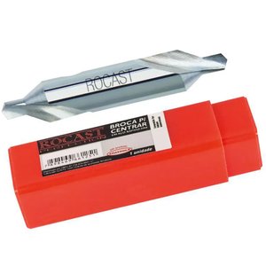 Broca de Centrar - 1/8 X 5/16 - Din 333 a - Ref. 09,0009 - Rocast