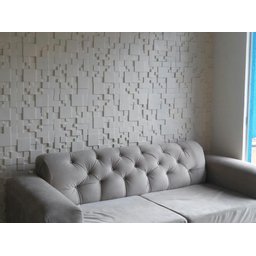 Formas de Gesso 3d Cimento Molde Plástico Abs Placa Parede - 5