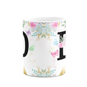 Ver imagem 3 de Caneca Floral - Inicial do Nome Letra D - 325ml