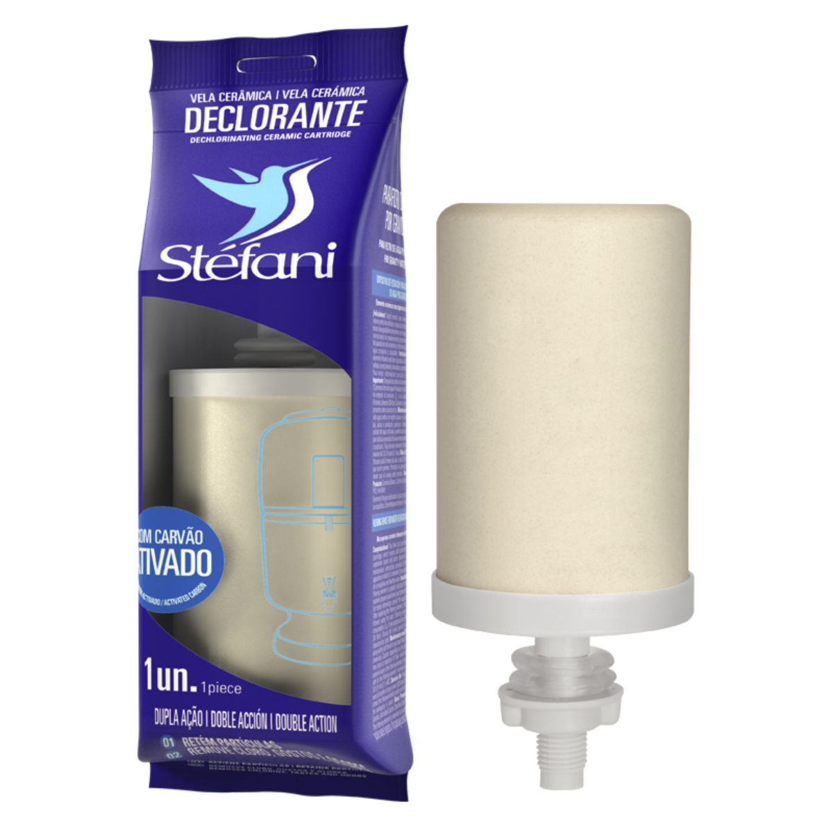 Kit 14 Un Vela Stéfani São João Declorante Carvão Ativado - 3