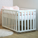 Ver imagem 5 de Berço Evolutivo 3 em 1 Branco Mini Berço com Mini Colchão Incluso Berço e Mini Cama