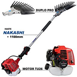 Derriçadeira Profissional Para Lavouras de Café Nakashi DL262MD Haste 1100mm e Garra Dupla - 2