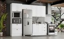 Ver imagem 2 de Cozinha Modulada Americana com 4 Peças Branco Hp - Henn