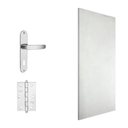 Ver imagem 5 de Porta Branco Prime 70 com Fechadura e Dobradiça