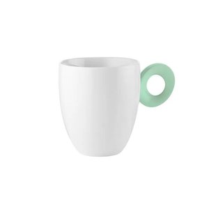 Caneca de Porcelana M com Alça 250ml - Everyday - Verde Malva - Guzzini