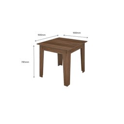 MESA ISIS 0,90 X 0,90 - Amêndoa - 2