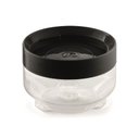 Ver imagem 1 de Potinho Organizador C/Tampa de Rosquear 300ML 9,5x6CM Preto