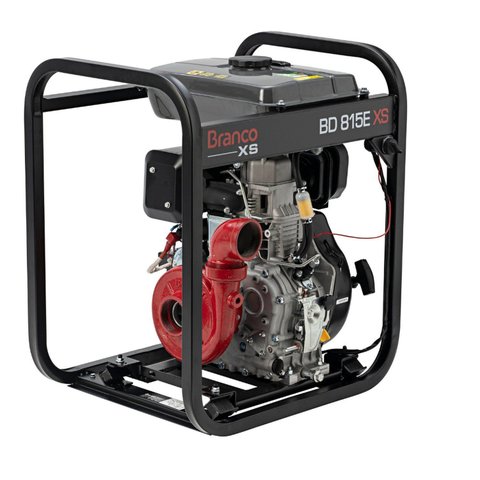 Motobomba Centrífuga À Diesel Bd-815 e Xs 10,6CV 2,5 pol. Partida Elétrica Branco