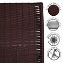 Ver imagem 5 de Cadeira Espreguiçadeira Havaí Alumínio e Fita Náutica Marrom