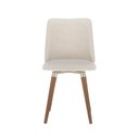 Ver imagem 1 de Conjunto com 2 Cadeiras Giratórias Madeira Natural Dakota