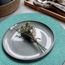 Ver imagem 2 de 6 Jogo Americano Redondo Sousplat Mesa Posta Luxo Vie Vdt