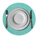 Ver imagem 1 de 6 Jogo Americano Redondo Sousplat Mesa Posta Luxo Vie Vdt