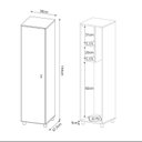 Ver imagem 2 de Armário Multiuso com 1 Porta Am3107 Branco Tecnomobili