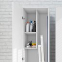 Ver imagem 4 de Armário Multiuso com 1 Porta Am3107 Branco Tecnomobili
