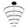 Lustre Pendente Sindora Qd05448 Preto Led Bivolt - 1
