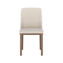 Ver imagem 6 de Conjunto 2 Cadeiras para Sala de Jantar Kalina Branco/Marrom