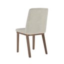 Ver imagem 4 de Conjunto 2 Cadeiras para Sala de Jantar Kalina Bege/Marrom