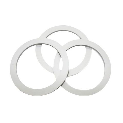 3x Anel Reparo Borracha Bialetti Vedação Moka Express 2 Xíc