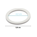 Ver imagem 4 de 3x Anel Reparo Borracha Bialetti Vedação Moka Express 2 Xíc