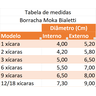 3x Anel Reparo Borracha Bialetti Vedação Moka Express 2 Xíc - 5