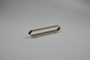 Ver imagem 3 de Puxador Elemento Grande Zen 128mm Gold ZP5455