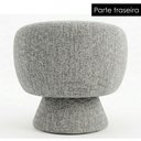 Ver imagem 7 de Poltrona Decorativa Cave Base Giratoria Boucle Tce 1018 Moll