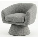 Ver imagem 1 de Poltrona Decorativa Cave Base Giratoria Boucle Tce 1018 Moll