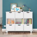 Ver imagem 2 de Nicho Organizador c/ 6 Gavetas com Rodízio Roterdã Q01 - Doce Sonho Móveis NICHO ORGANIZADOR NICHO D